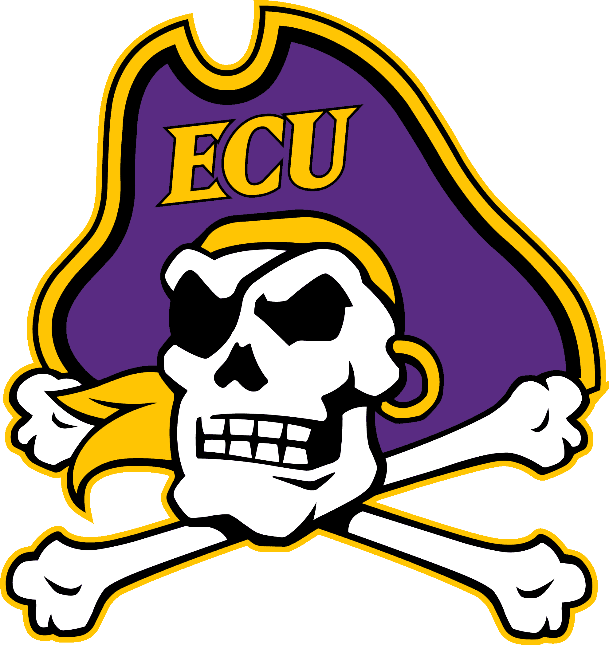 East Caroline Pirates Logo